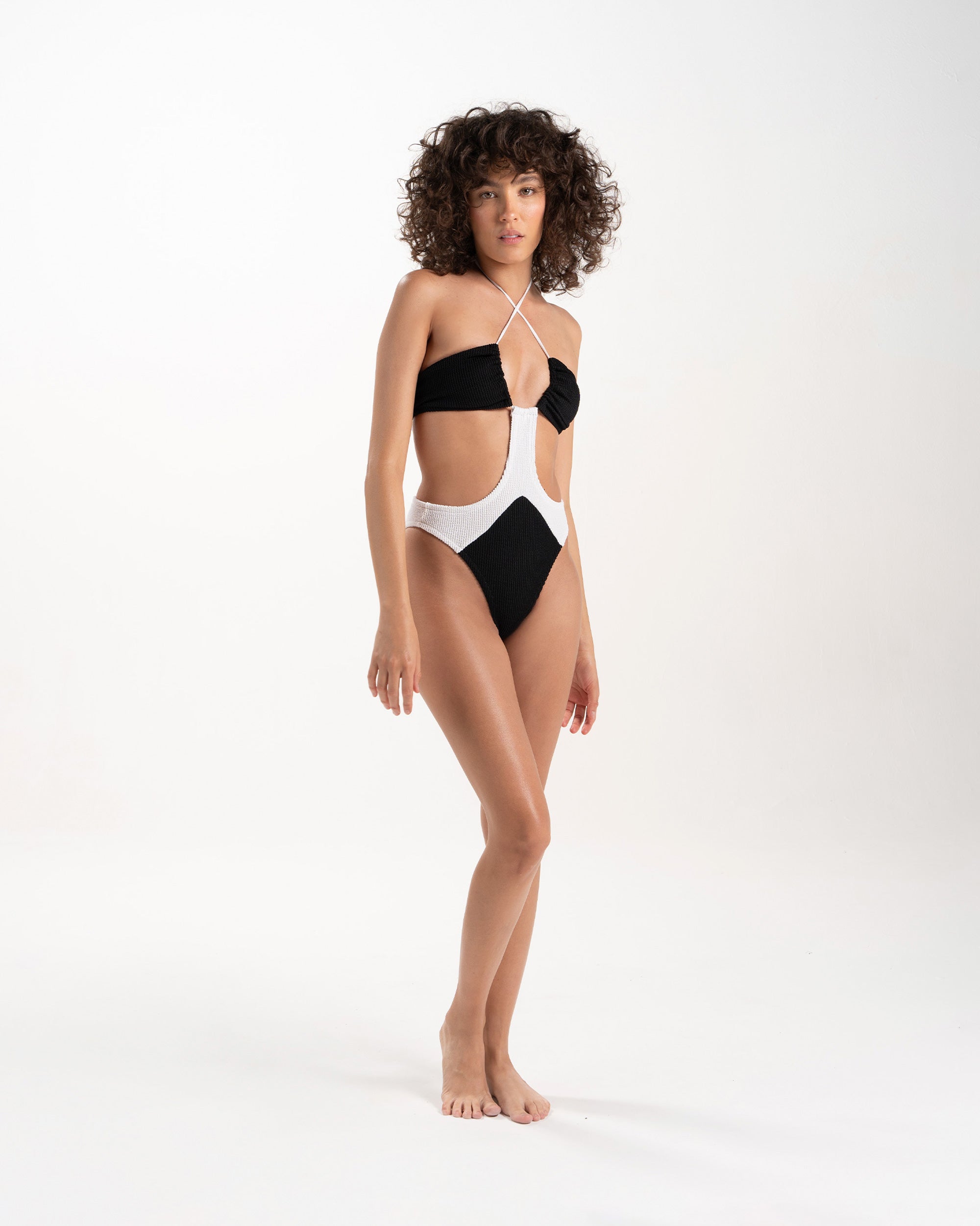 igloo trikini — Color evening (black and white)