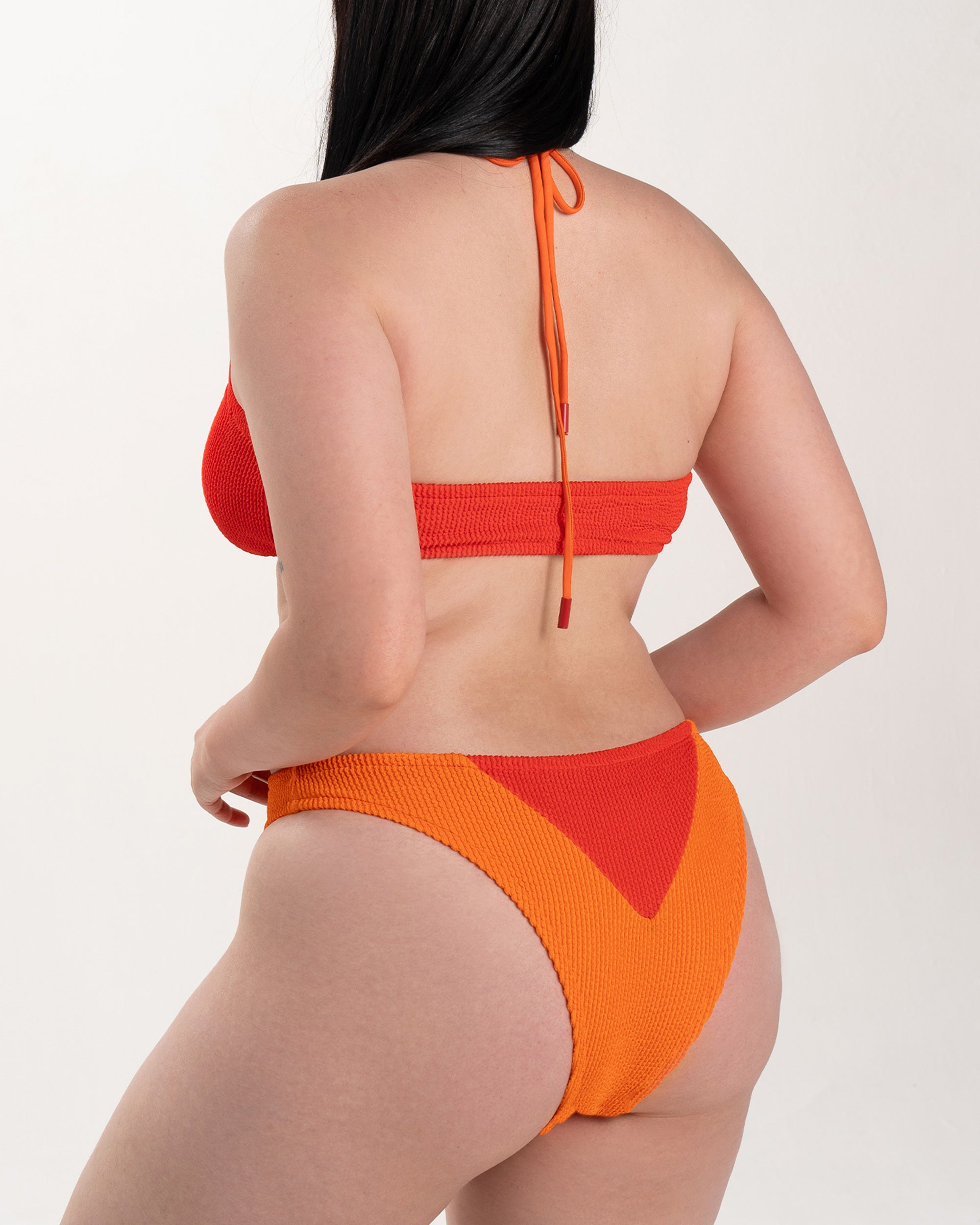 igloo trikini — Color sunrise (red and orange)